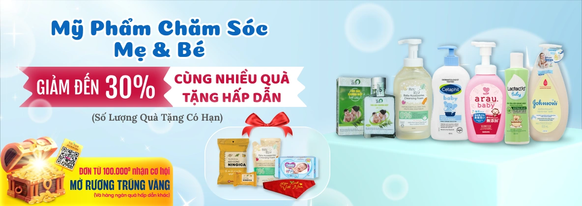 Banner chung mỹ phẩm